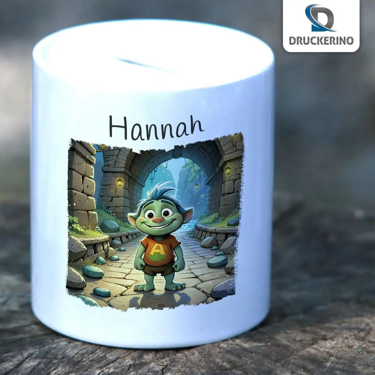 Spardose Kinder Schatzwächter - Druckerino