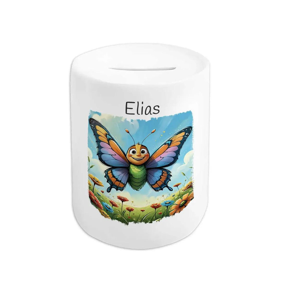 Spardose Kinder Schmetterling - Druckerino