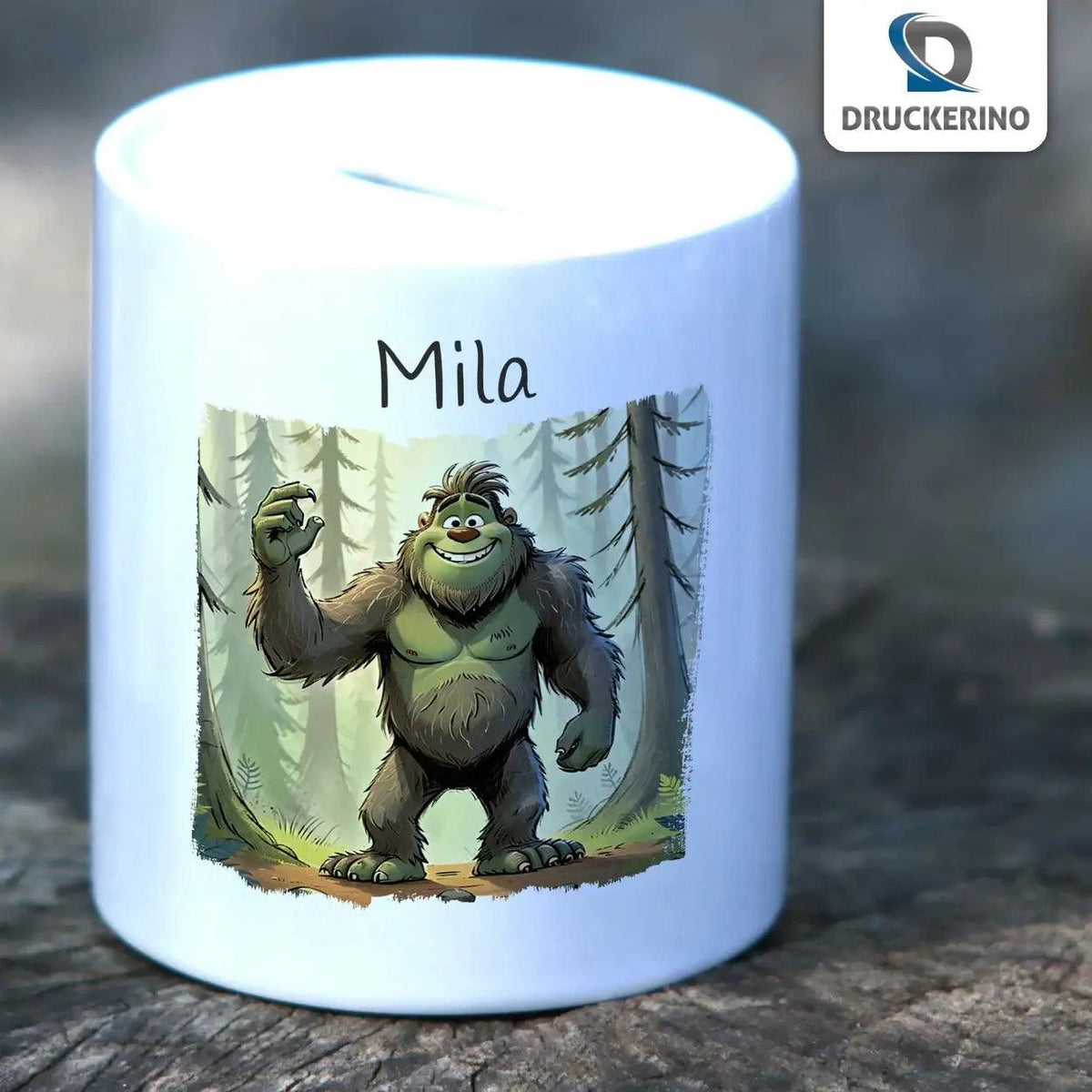 Spardose Kinder Waldwächter - Druckerino