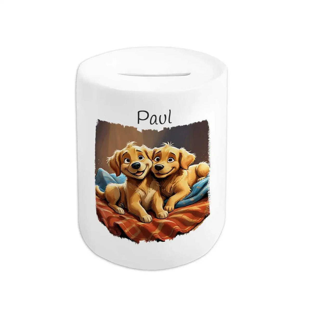 Spardose Kinder Welpenglück - Druckerino