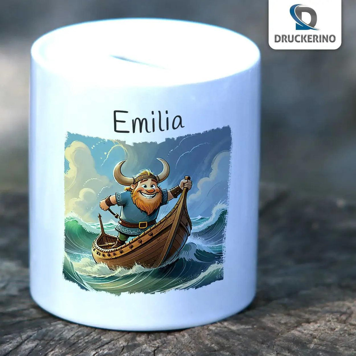 Spardose Kinder Wikinger - Druckerino