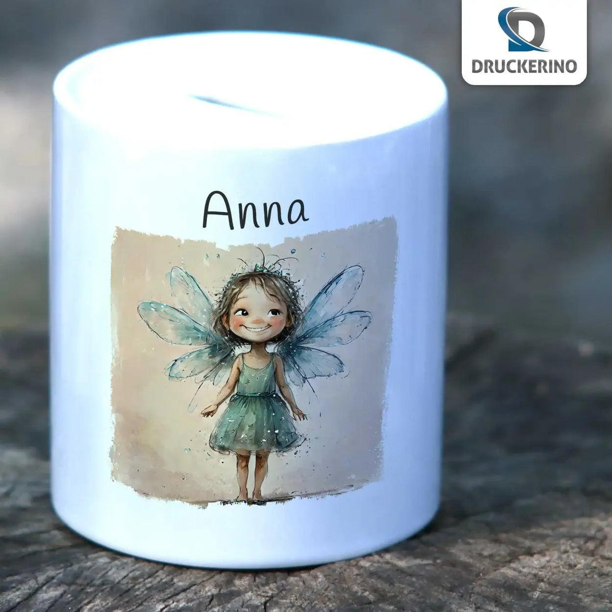 Spardose personalisiert Zauberfeen-Traum - Druckerino