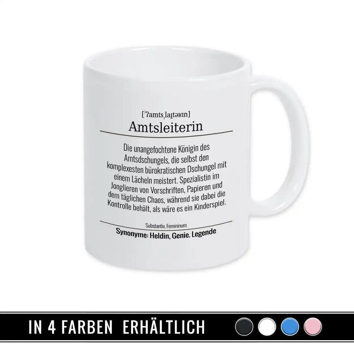 Tasse für Amtsleiterin - Druckerino
