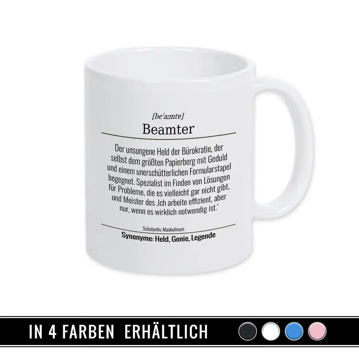 Tasse für Beamter - Druckerino