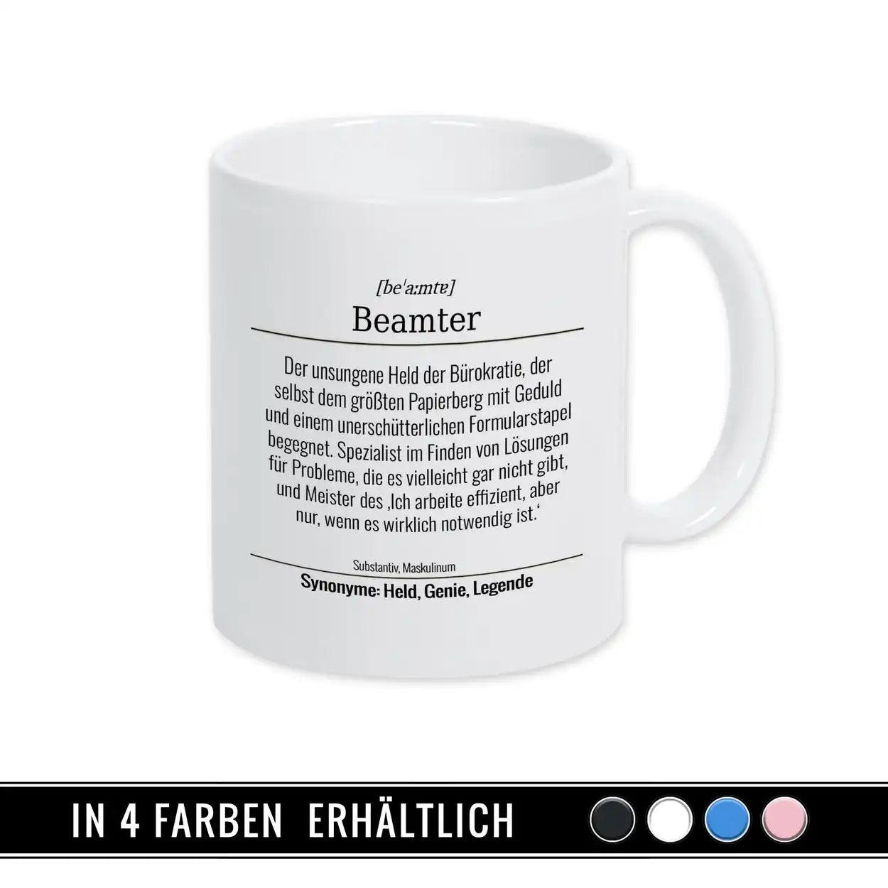 Tasse für Beamter - Druckerino