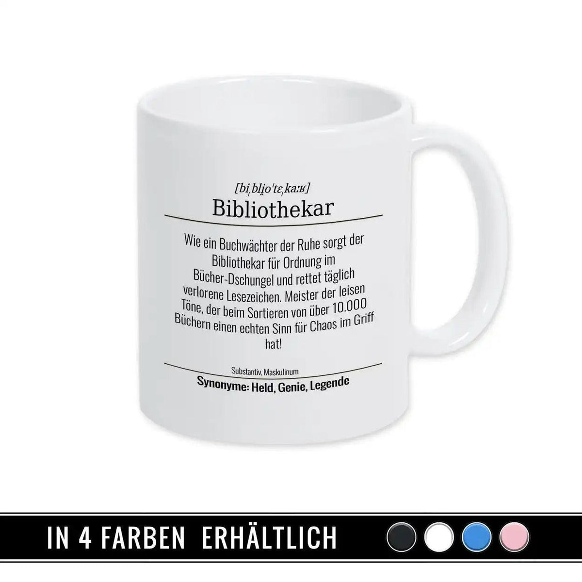 Tasse für Bibliothekar - Druckerino