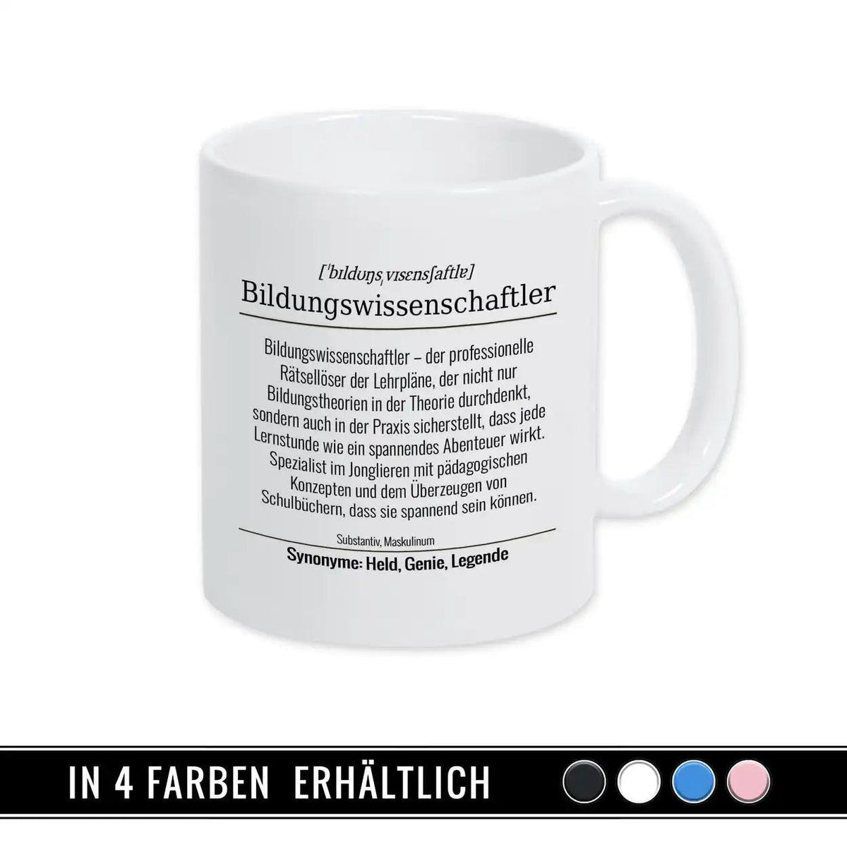 Tasse für Bildungswissenschaftler - Druckerino