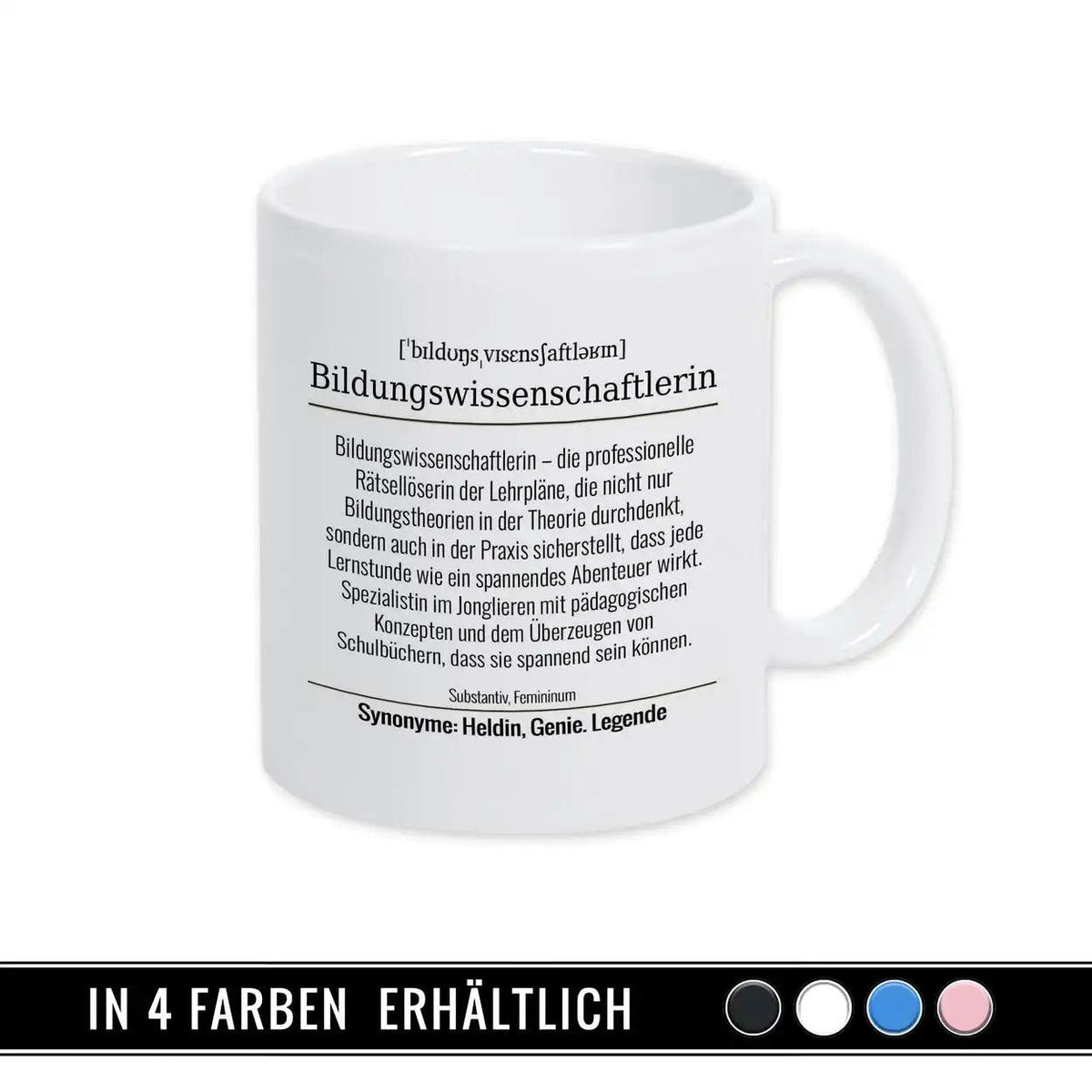 Tasse für Bildungswissenschaftlerin - Druckerino