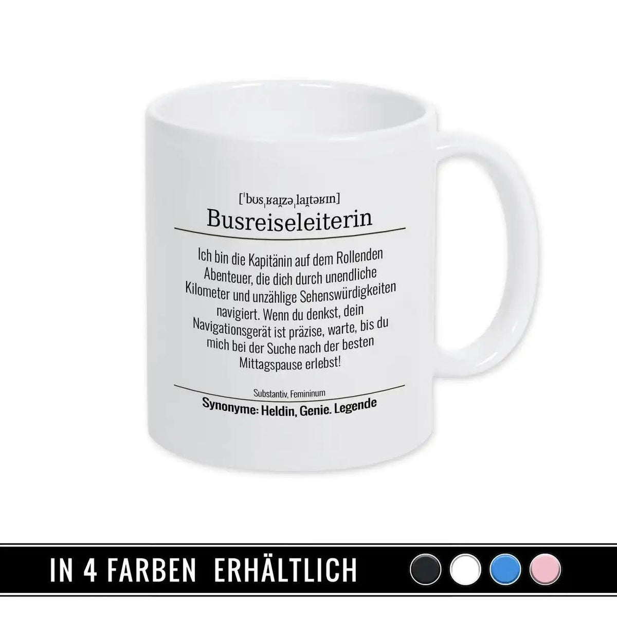 Tasse für Busreiseleiterin - Druckerino