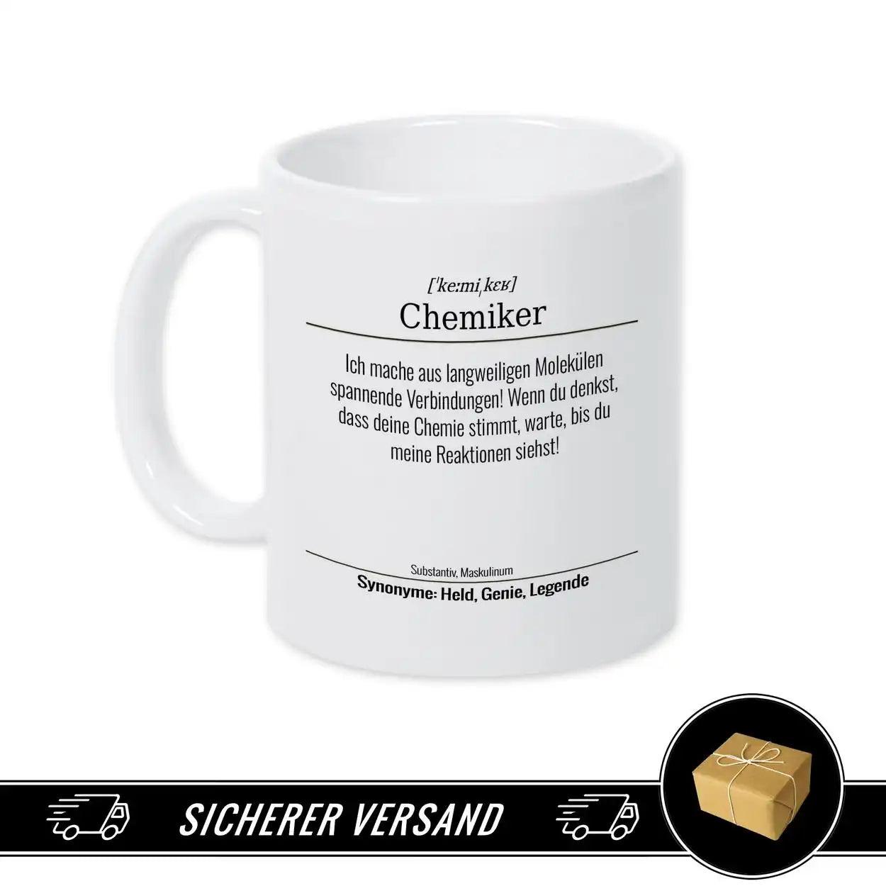 Tasse für Chemiker - Druckerino