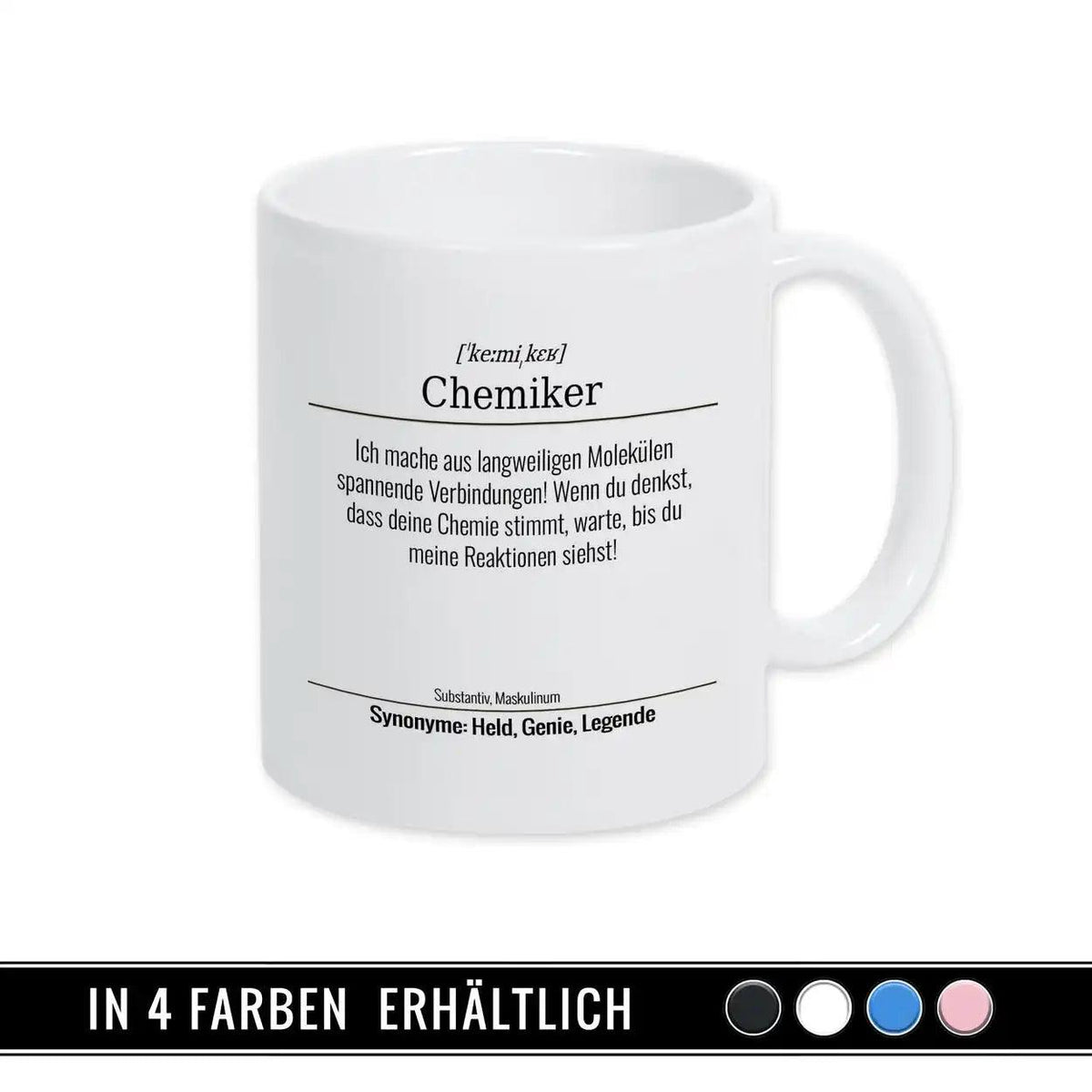 Tasse für Chemiker - Druckerino