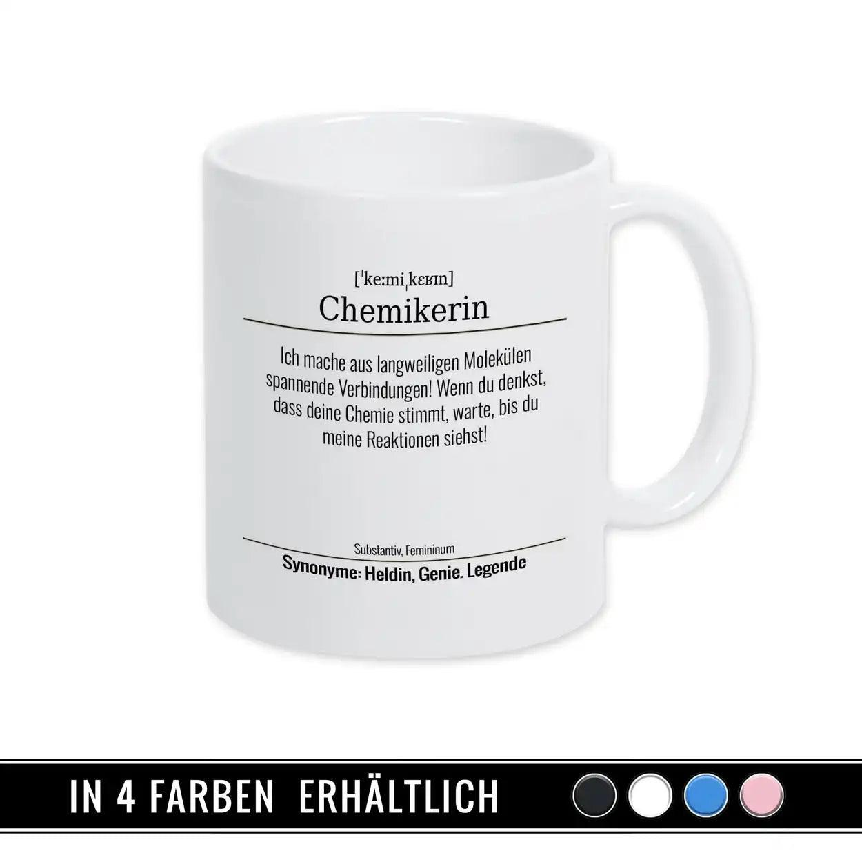 Tasse für Chemikerin - Druckerino