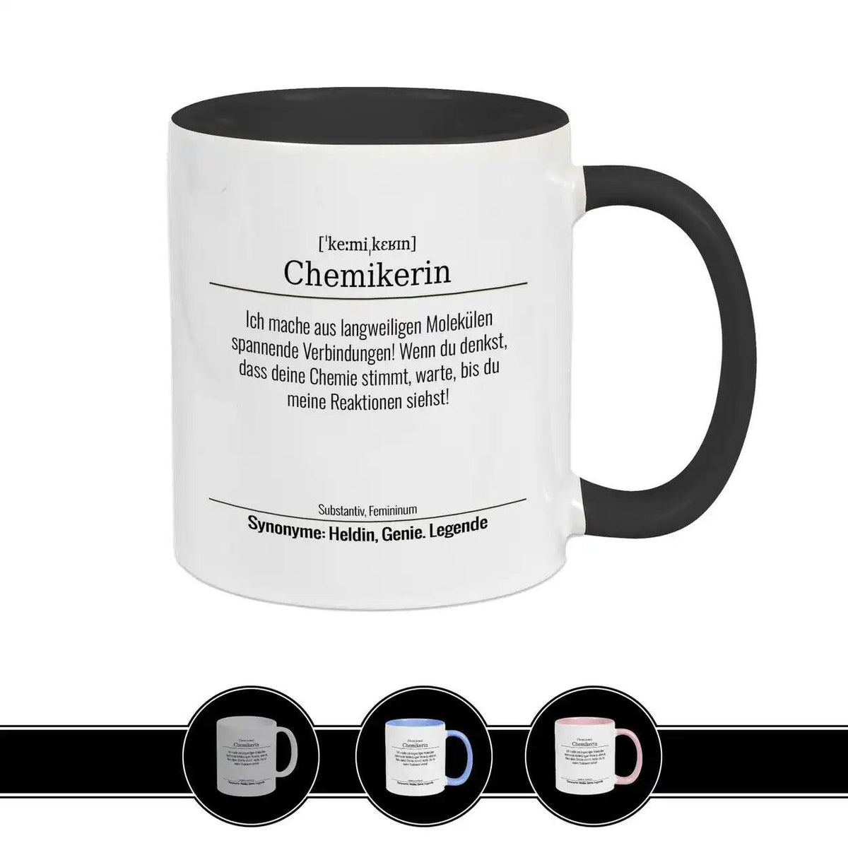 Tasse für Chemikerin - Druckerino