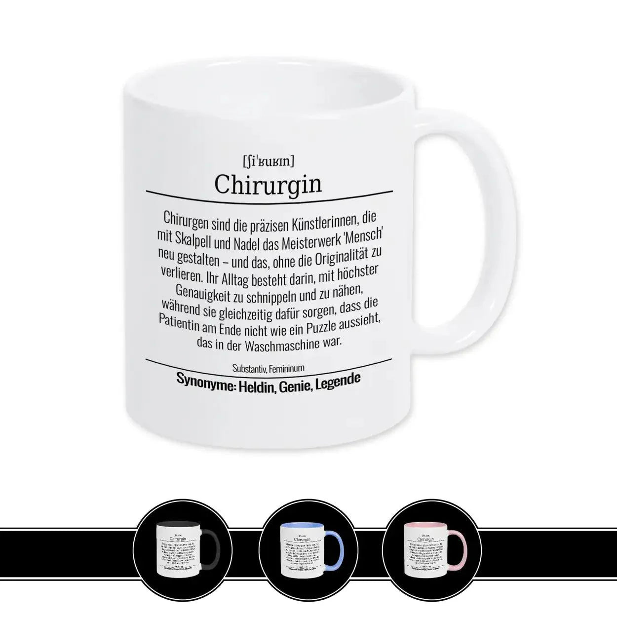 Tasse für Chirurgin - Druckerino