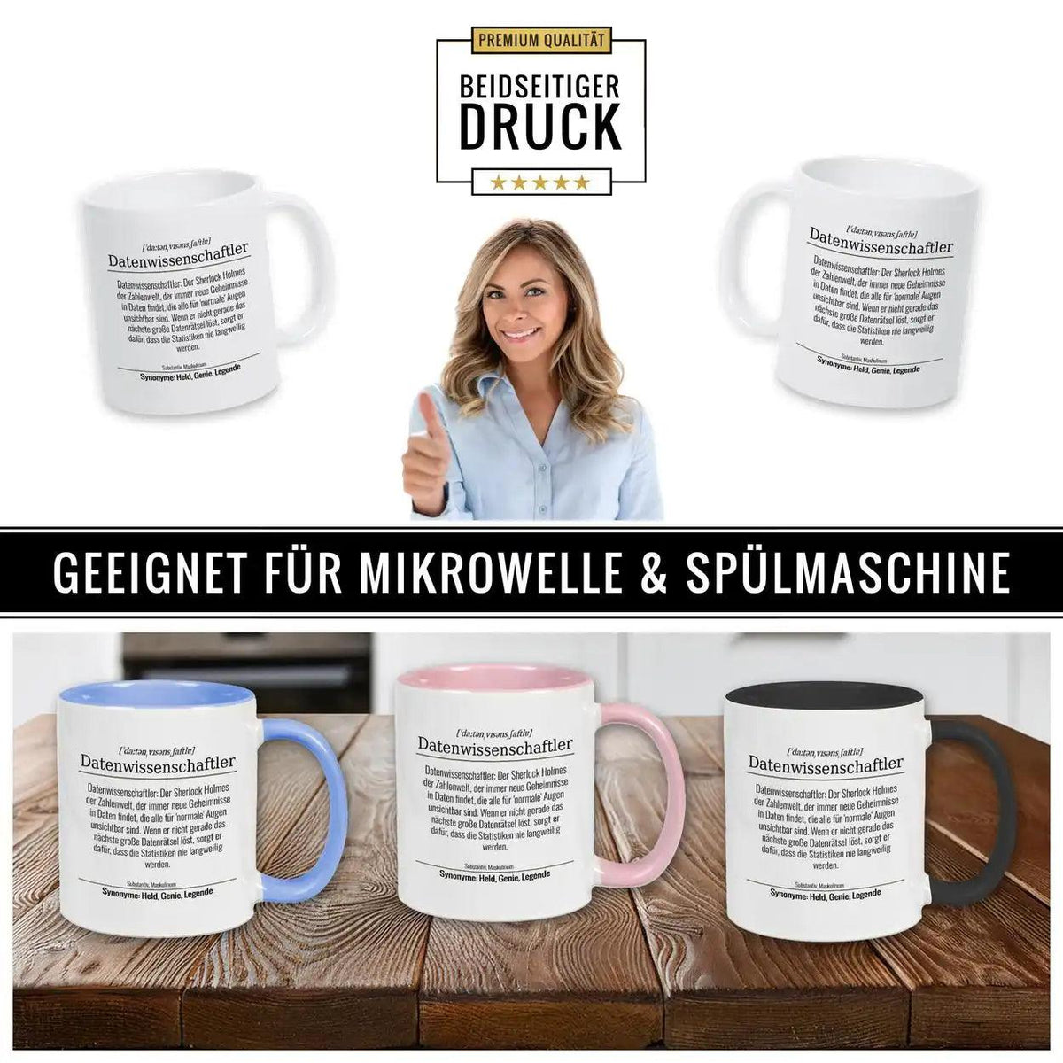 Tasse für Datenwissenschaftler - Druckerino