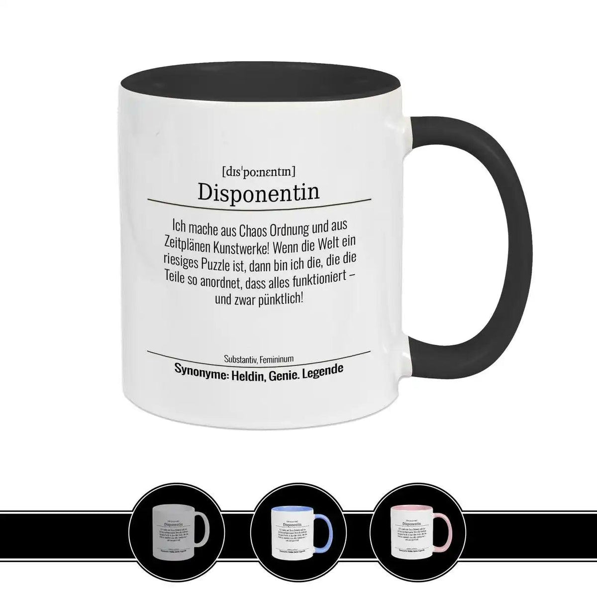 Tasse für Disponentin - Druckerino