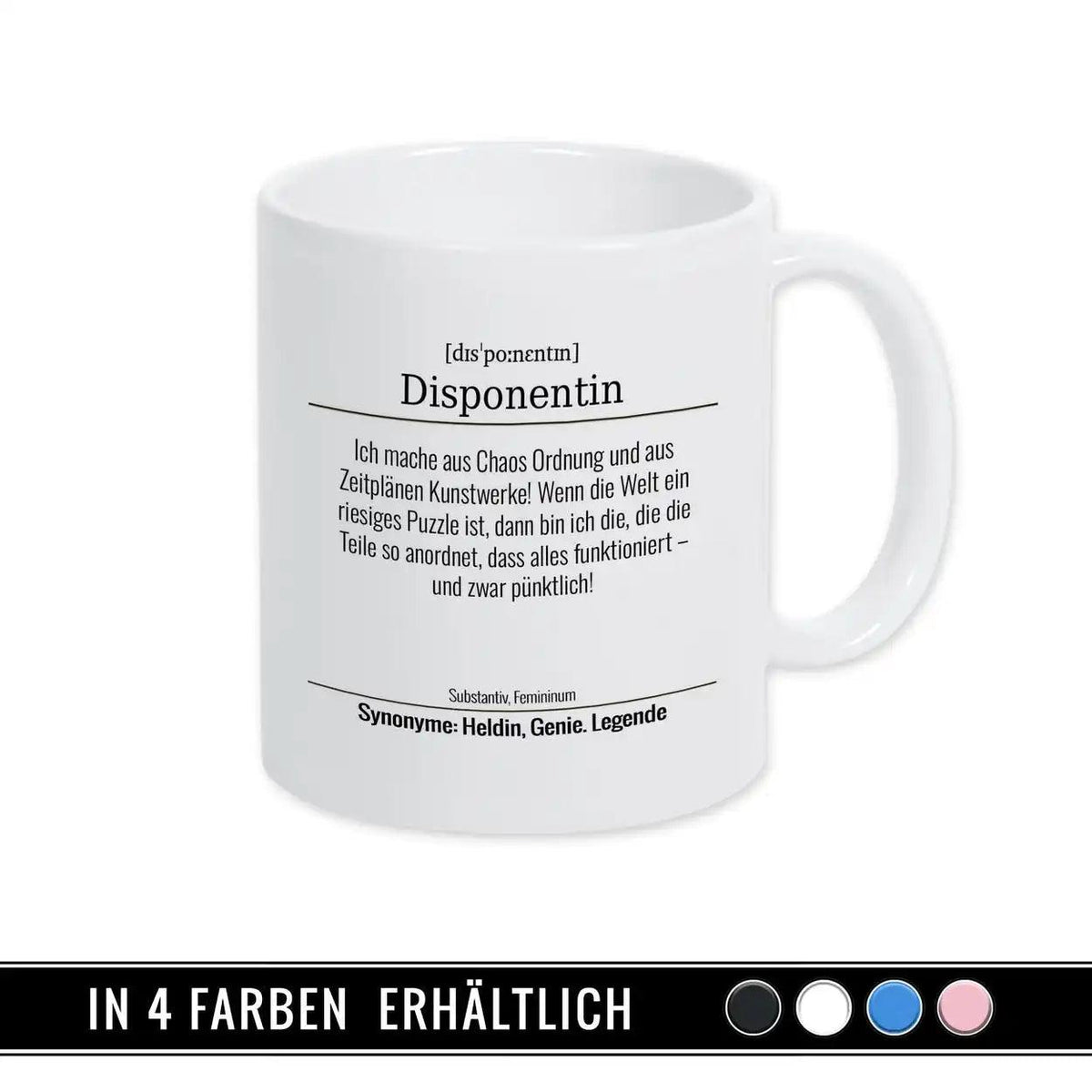 Tasse für Disponentin - Druckerino