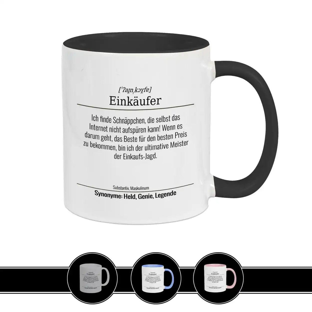 Tasse für Einkäufer - Druckerino