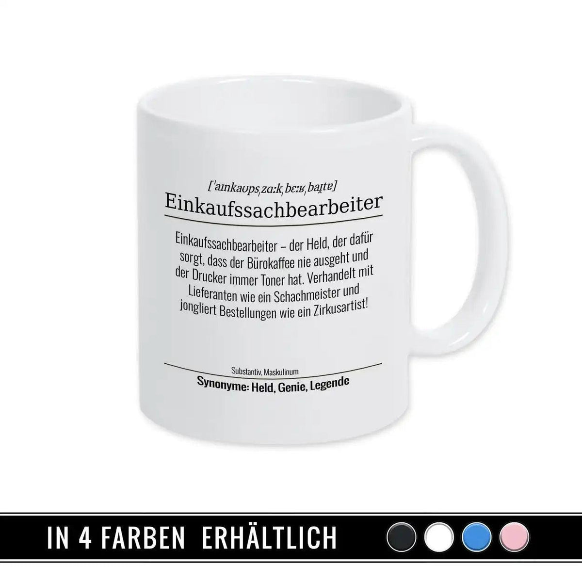 Tasse für Einkaufssachbearbeiter - Druckerino