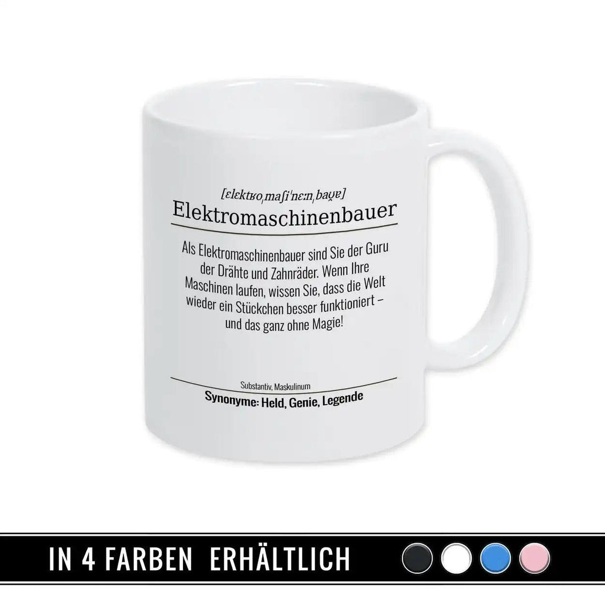 Tasse für Elektromaschinenbauer - Druckerino