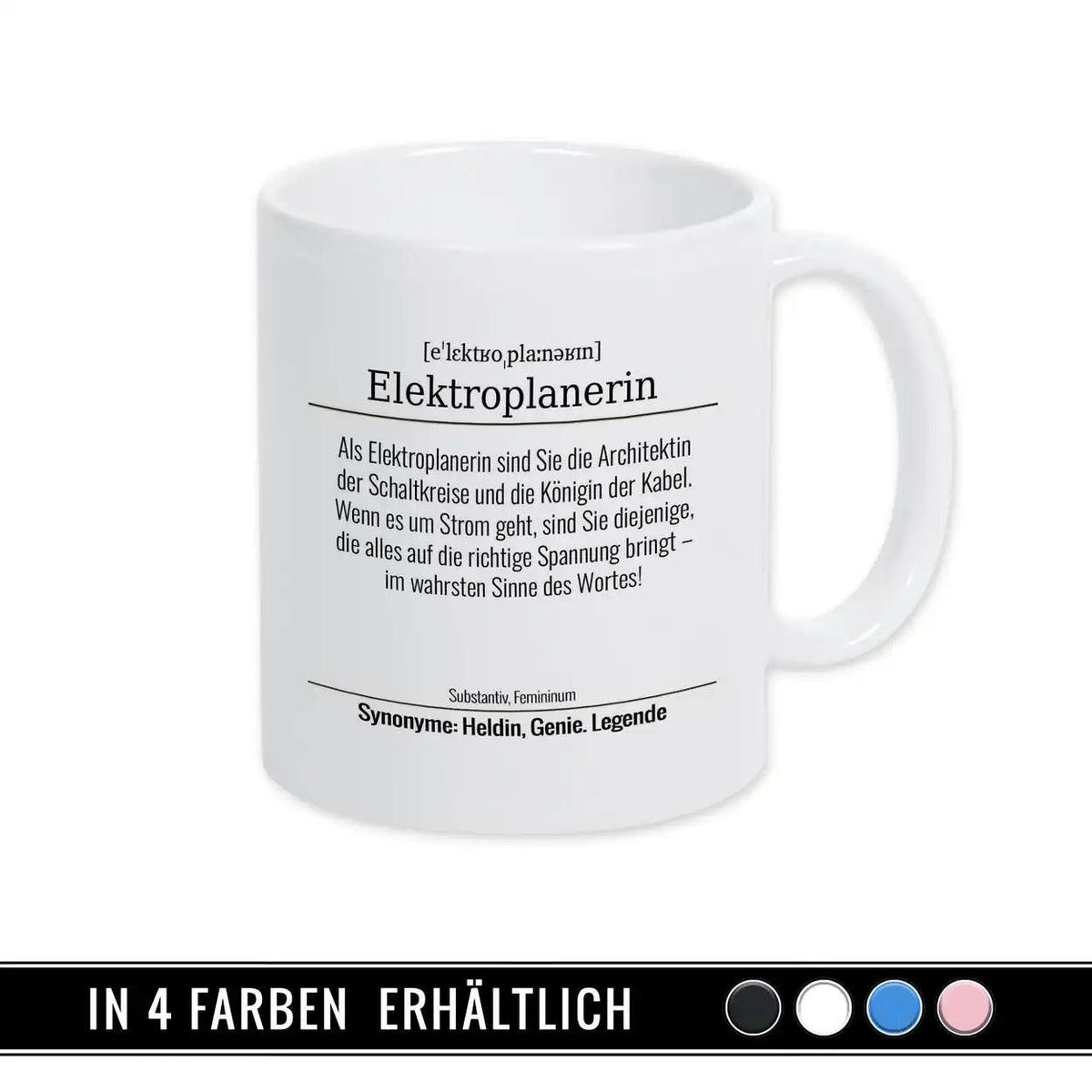Tasse für Elektroplanerin - Druckerino