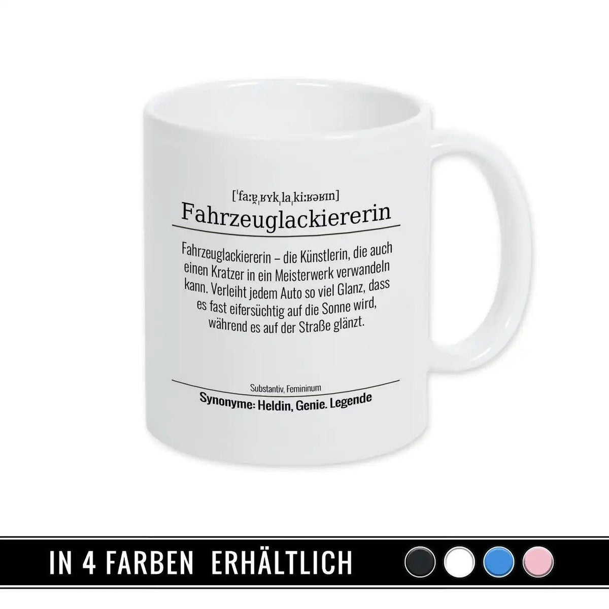 Tasse für Fahrzeuglackiererin - Druckerino