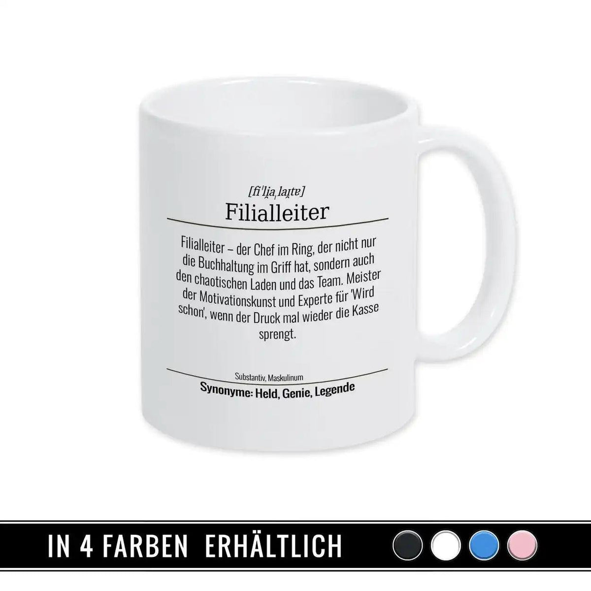 Tasse für Filialleiter - Druckerino