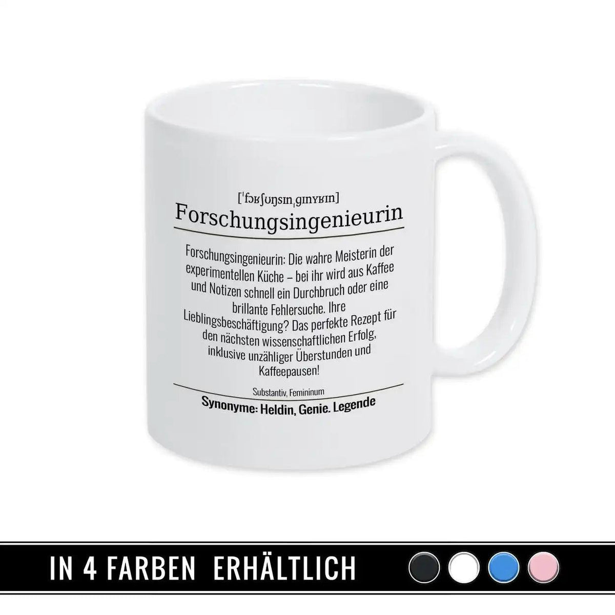 Tasse für Forschungsingenieurin - Druckerino