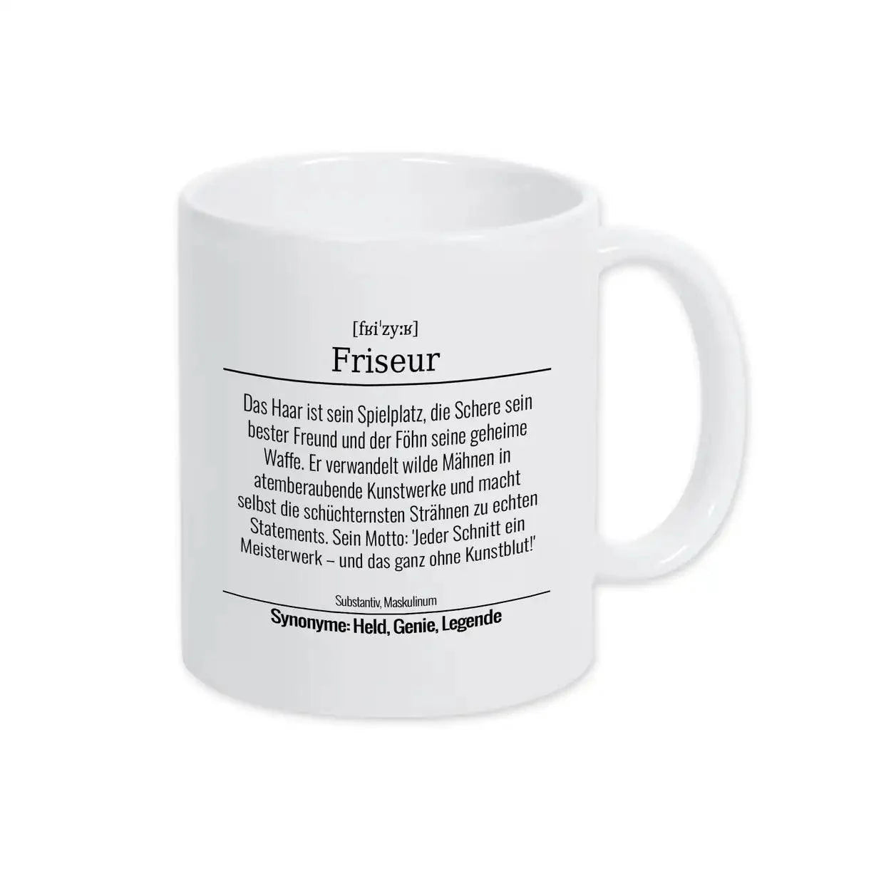 Tasse für Friseur - Druckerino