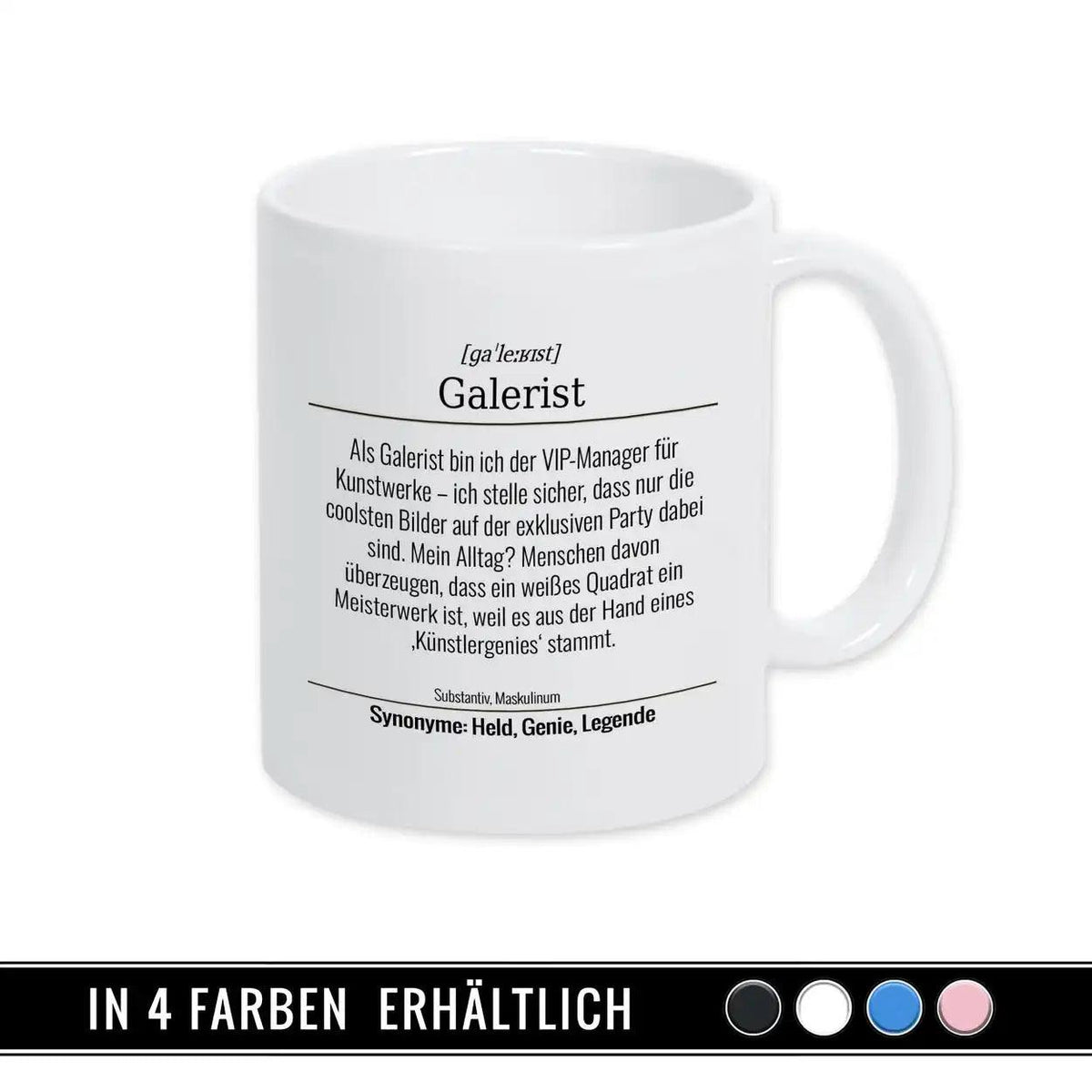 Tasse für Galerist - Druckerino