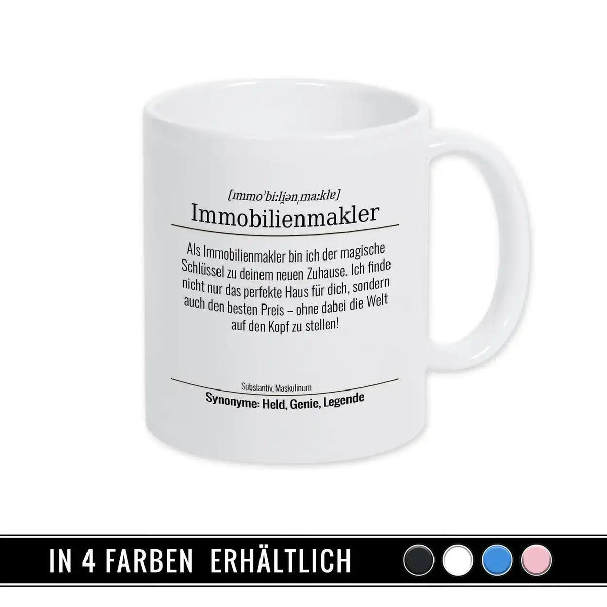 Tasse für Immobilienmakler - Druckerino