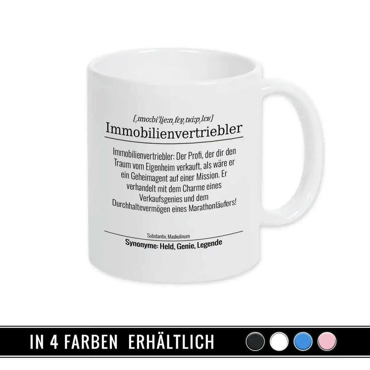 Tasse für Immobilienvertriebler - Druckerino