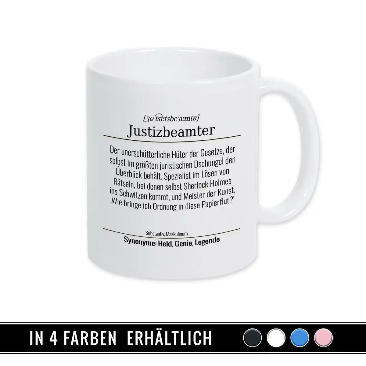 Tasse für Justizbeamter - Druckerino