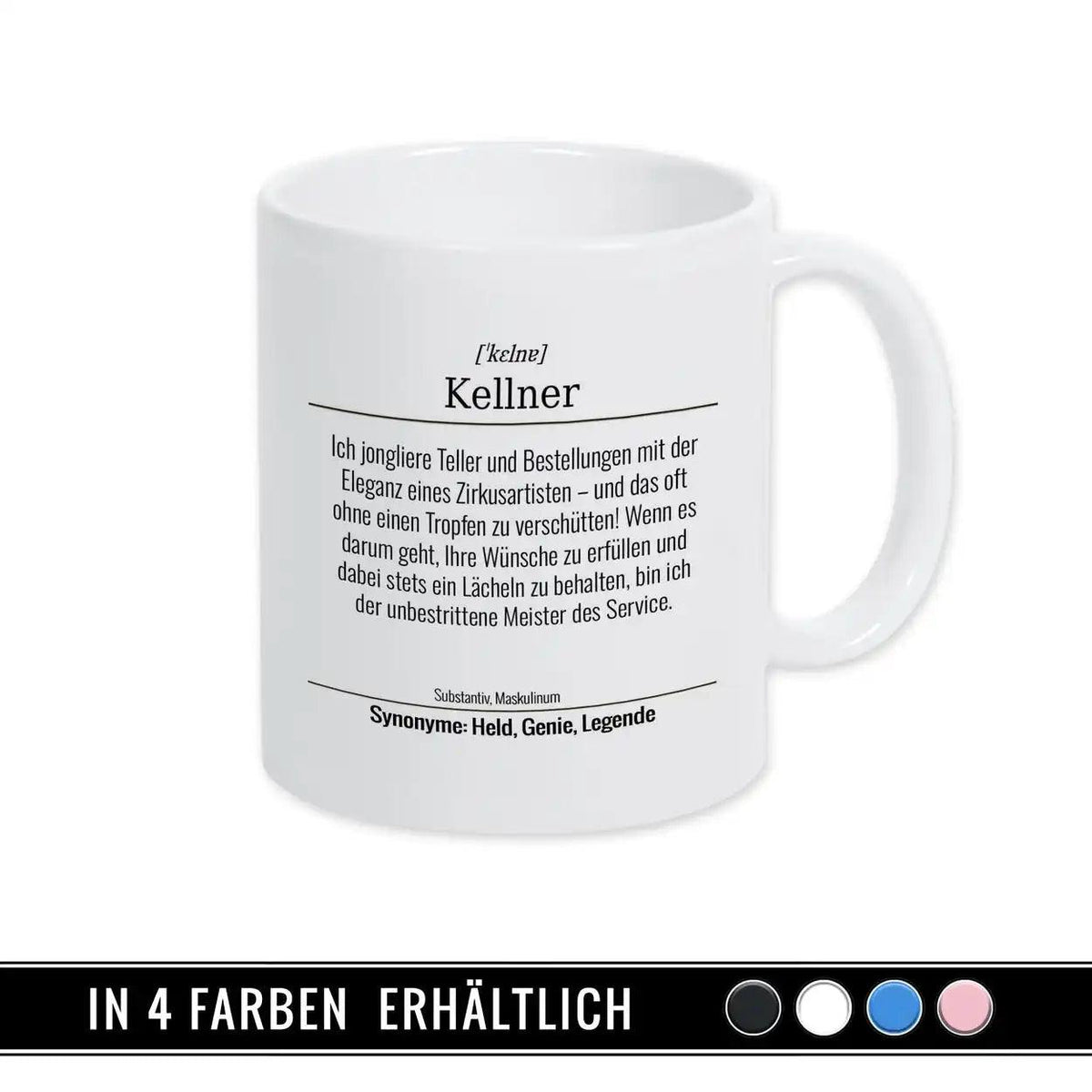Tasse für Kellner - Druckerino