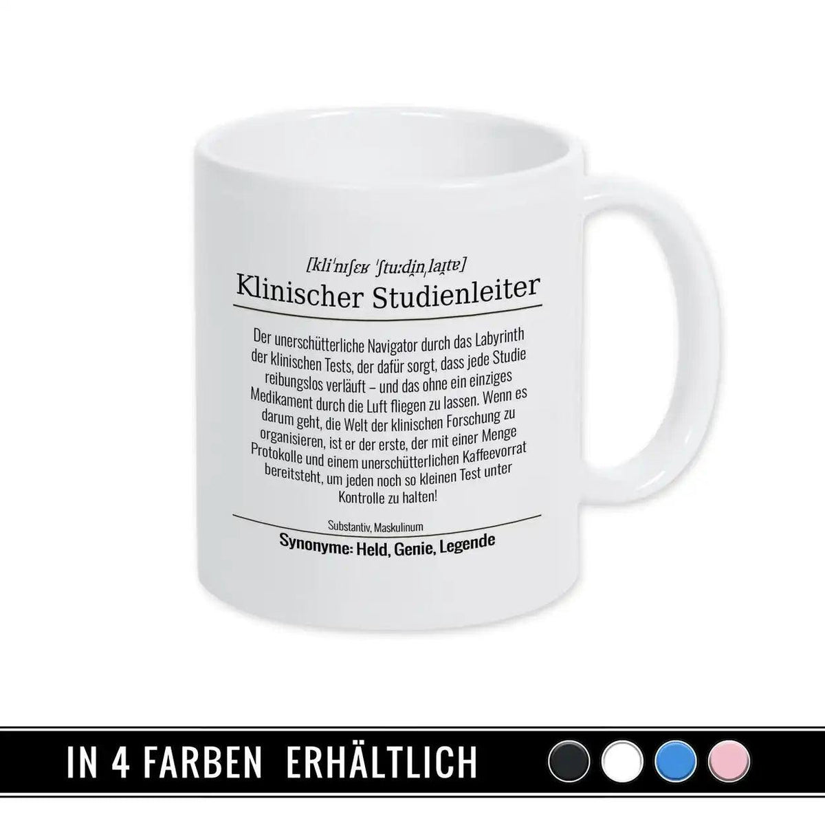 Tasse für Klinischer Studienleiter - Druckerino