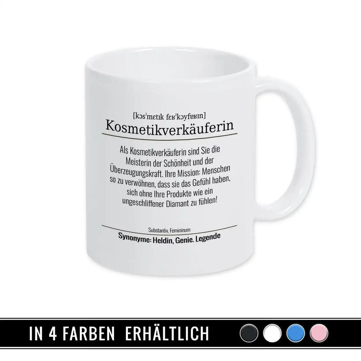 Tasse für Kosmetikverkäuferin - Druckerino