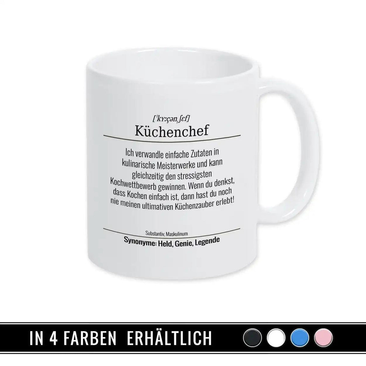 Tasse für Küchenchef - Druckerino