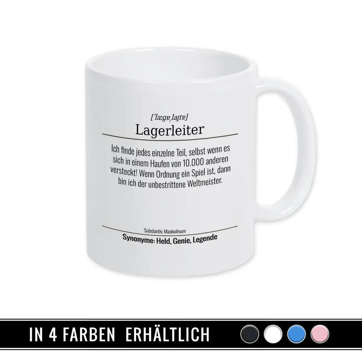 Tasse für Lagerleiter - Druckerino
