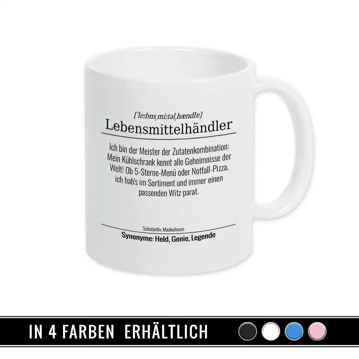 Tasse für Lebensmittelhändler - Druckerino