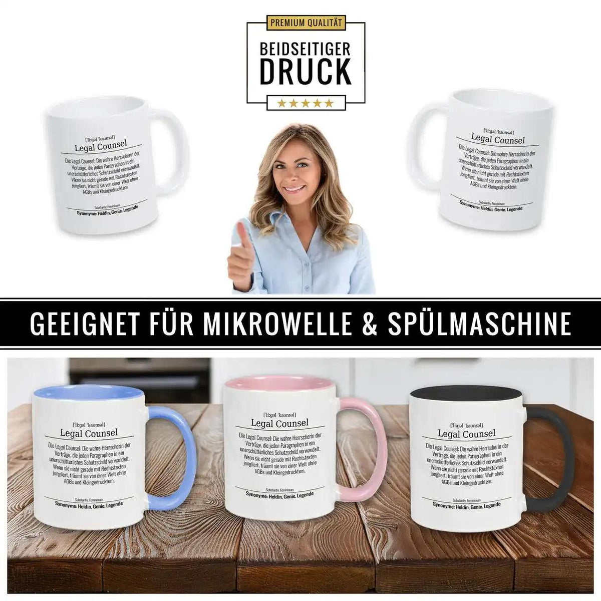 Tasse für Legal Counsel - Druckerino
