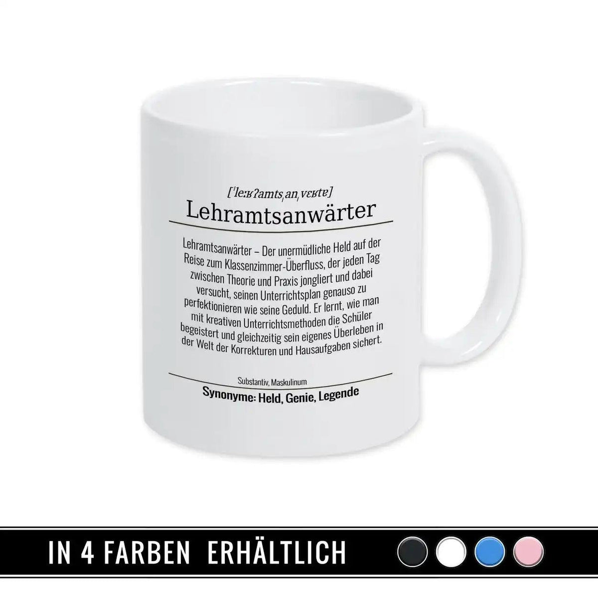 Tasse für Lehramtsanwärter - Druckerino