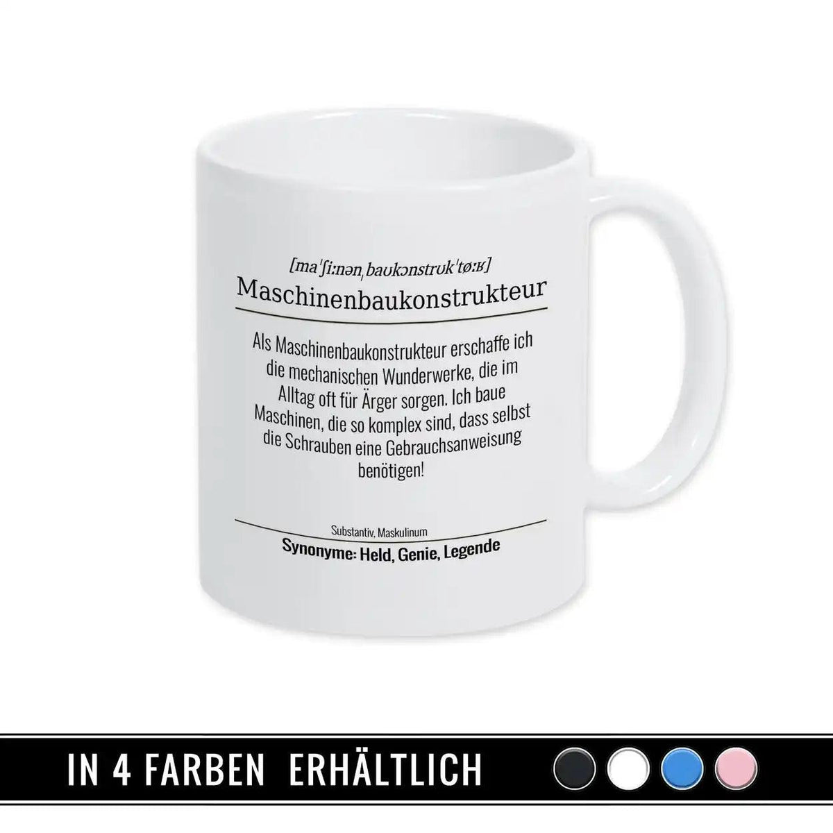 Tasse für Maschinenbaukonstrukteur - Druckerino