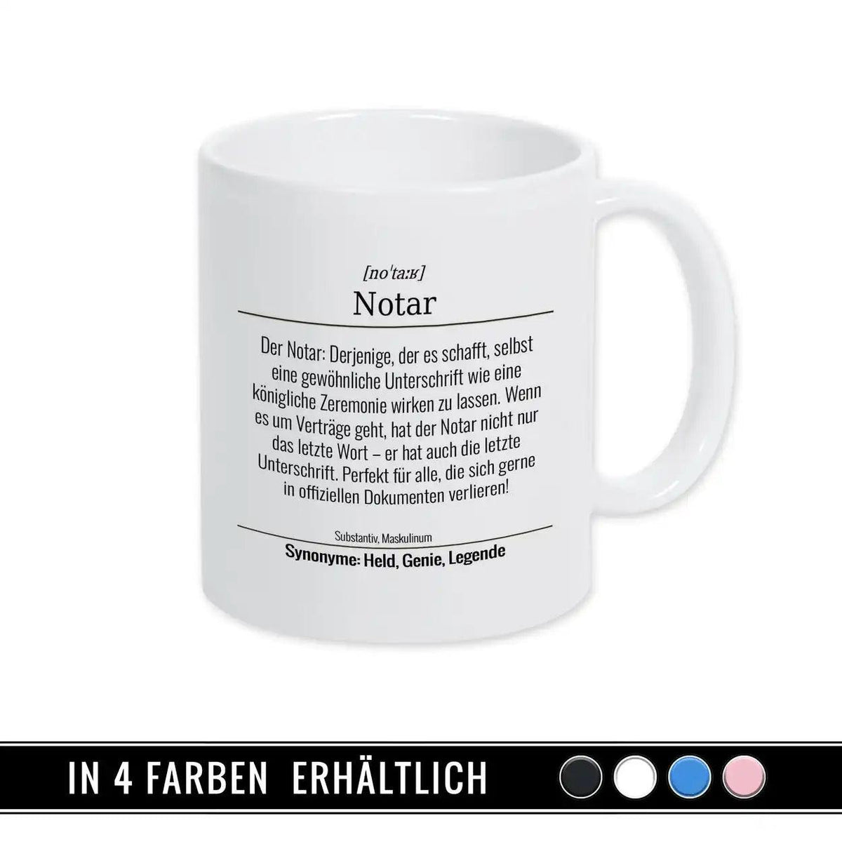 Tasse für Notar - Druckerino