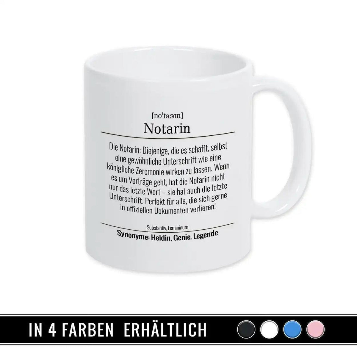 Tasse für Notarin - Druckerino