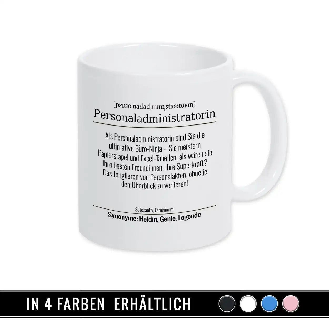 Tasse für Personaladministratorin - Druckerino