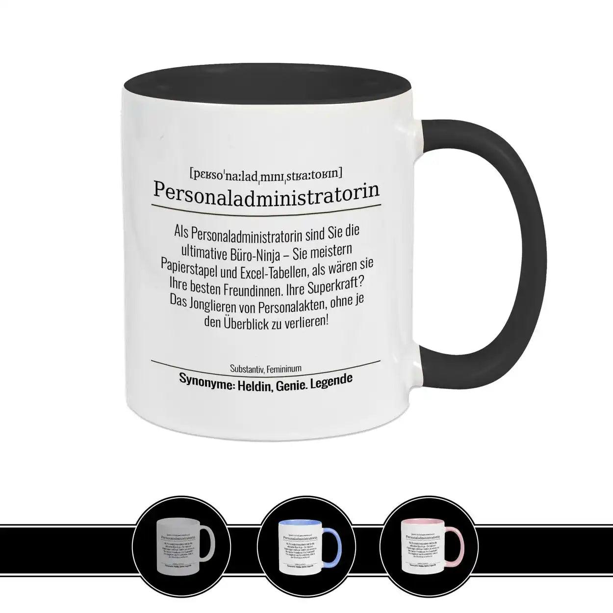 Tasse für Personaladministratorin - Druckerino