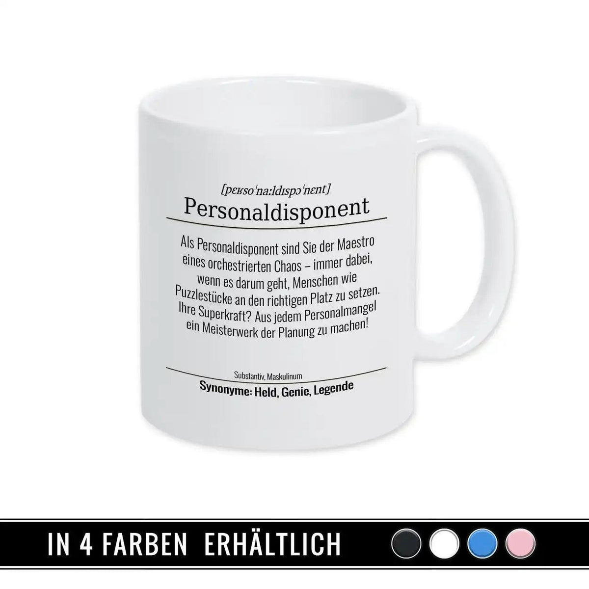 Tasse für Personaldisponent - Druckerino