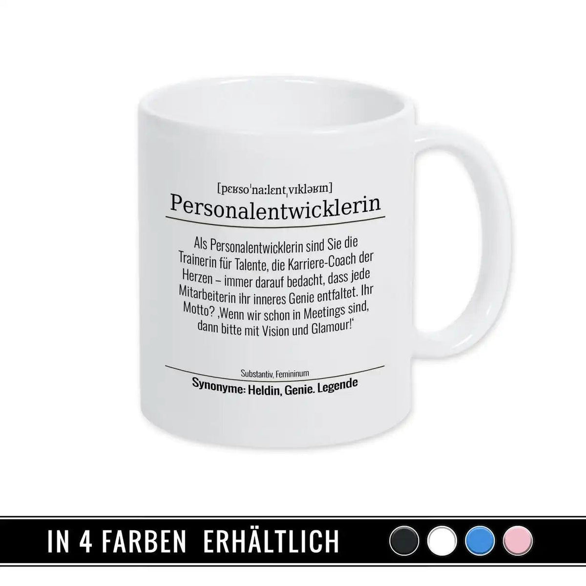 Tasse für Personalentwicklerin - Druckerino