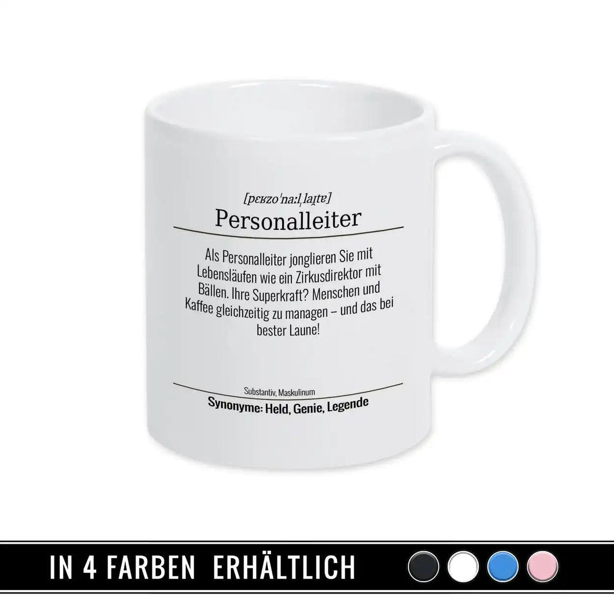 Tasse für Personalleiter - Druckerino