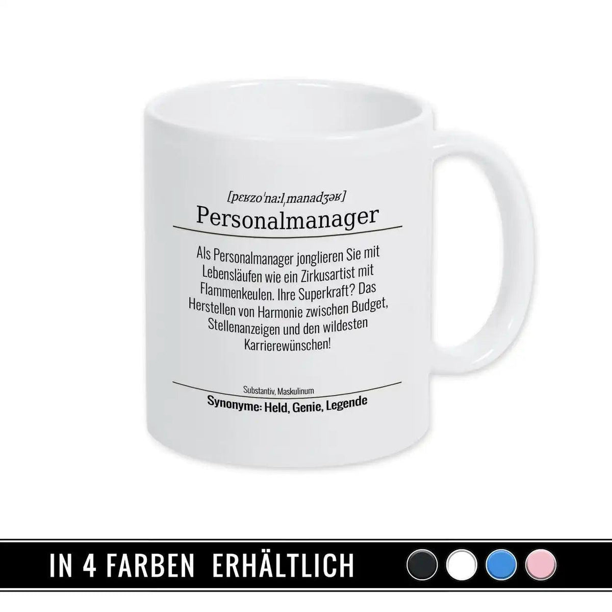 Tasse für Personalmanager - Druckerino